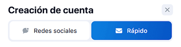 Elige el método que prefieras